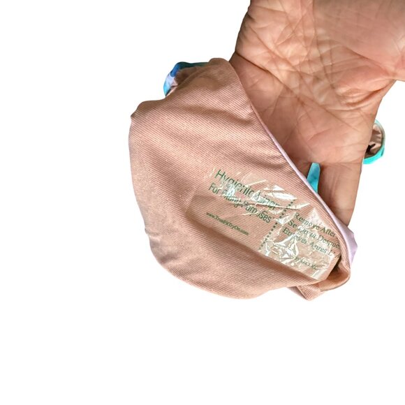 Citrus Tie-Dye One-Piece Swimsuit With Open Back & Adjustable Straps - XL NWOT - Picture 4 of 5